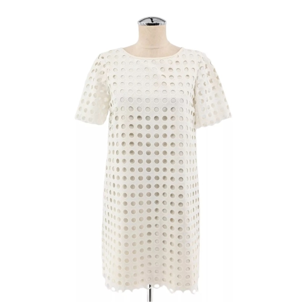 ✨CeCe Courtney Eyelet Mini Shift Dress Size 4, MINT CONDITION✨